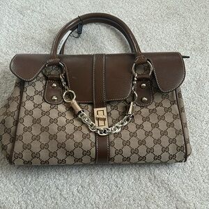 Brown hand bag- Non-authentic